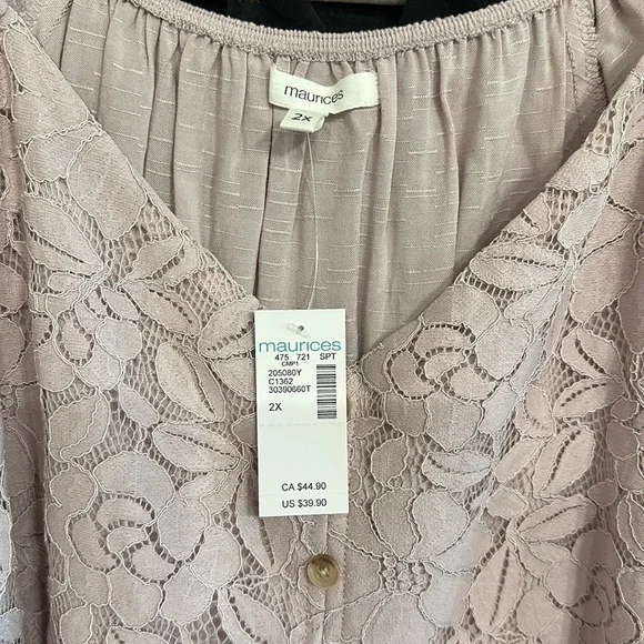 Maurice’s peplum blouse - Picture 9 of 10